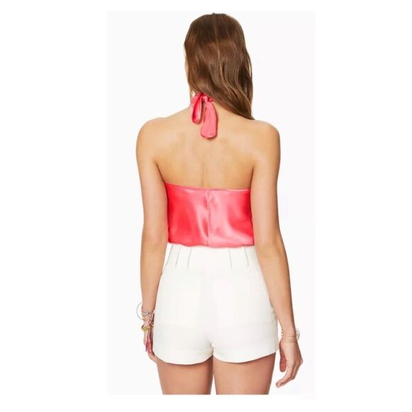 Ramy Brook Harriet 6-Way Halter Top in Glow. - Picture 3 of 10